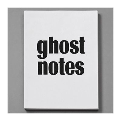 GHOSTNOTES - Ronin Artist Photobook 2012, by Martin Möll